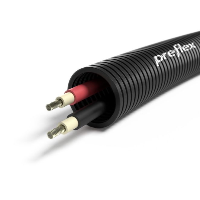 Preflex noir 25mm 2x Solar 4 R100